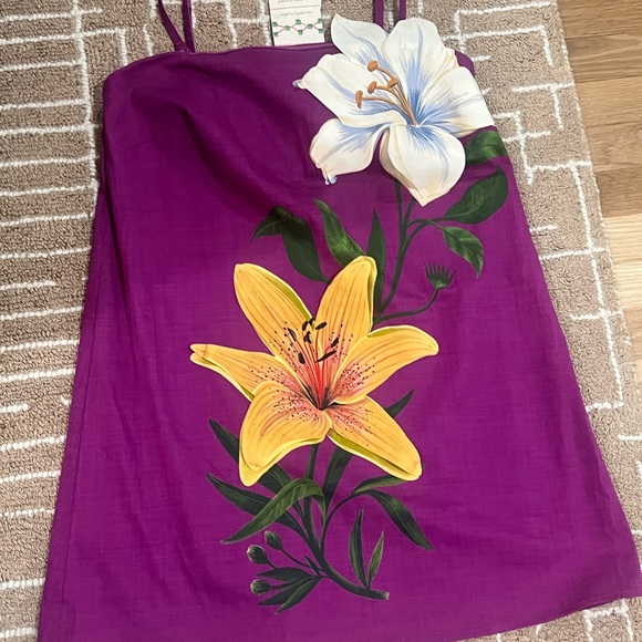 Farm Rio Violet Dress - Picture 2 of 5